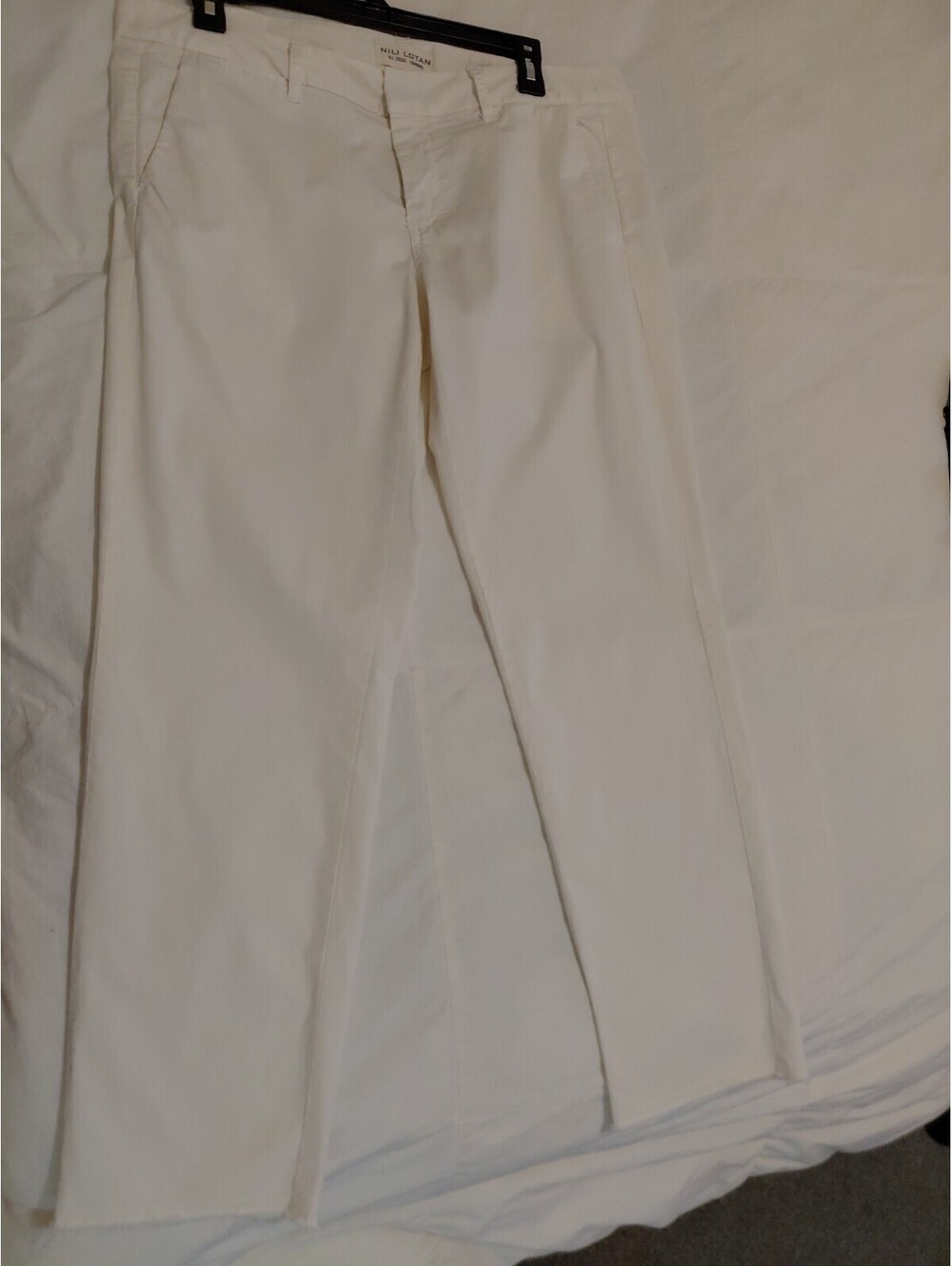 Nili Lotan Pants Off White Size 10 EUC #433